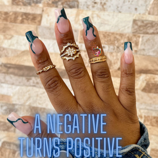 A Negative Turns Positive